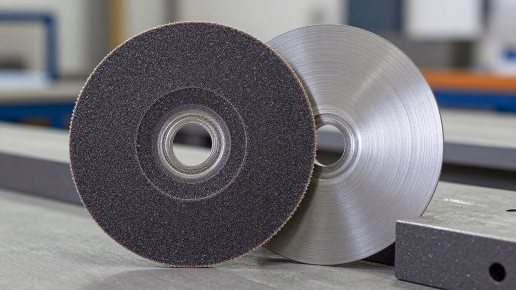 Abrasive disc for metal fabrication safety and selection.